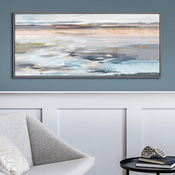 Even Tide Canvas by Valeria Mravyan